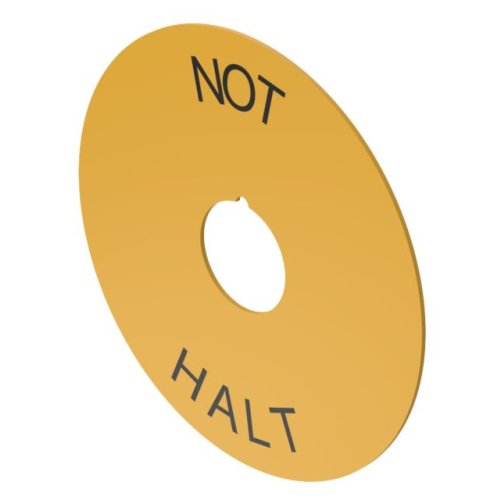 EAO Tekstplaat 60mm NOT-HALT - 2023012608143649 1937810484 - 20044540