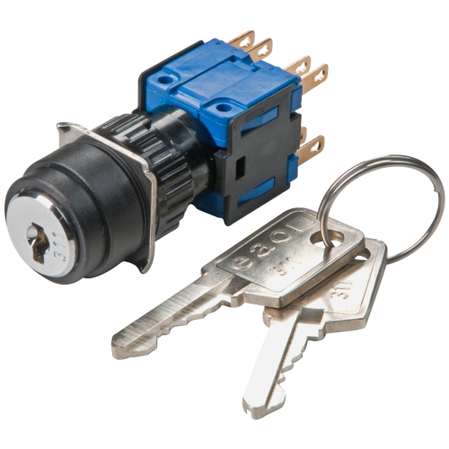 EAO Keylock switch 3 pos. main-0-main SPE 2NC+2NO ST/PT D 18  A 311 - 20230126081500428 1040600163 - 20042990