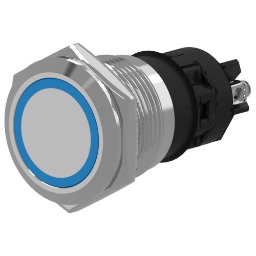 EAO Indicator RVS verlicht Ring Wit 24V Schroef - 20230221121748792 280853504 - 20045195