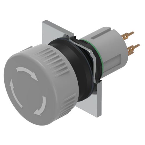 EAO Stop Switch with twist release grey 1NC+1NO U gold - 20230221123020216 1925346852 - 20042903