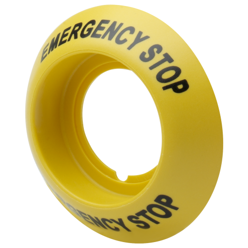 EAO Beschermring noodstop Serie 84, geel met emergency stop - 20230221123104325 941760249 - 20045624