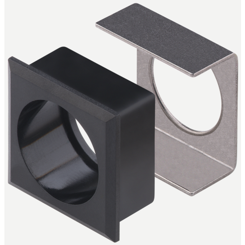 EAO 61-9936.0 inbouwmodule voor hevelschak, 24x24 zwart - 20230221123230732 451962439 - 8100607