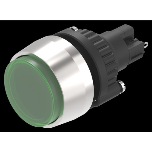 EAO Indicator-Set raised lens green raised ST 28VAC/DC - 20230221123617186 735959156 - 20045821