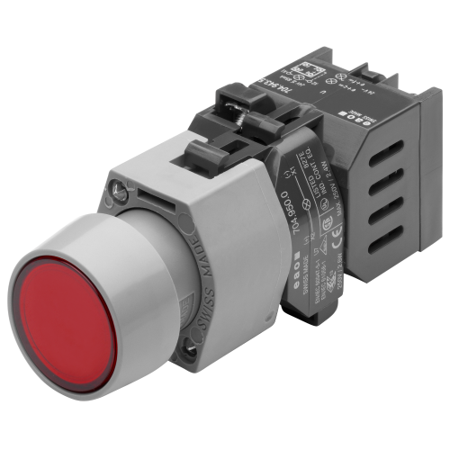 EAO Signaalarmatuur grijs/rood D29 - 20230221123731983 1640353385 - 20043559