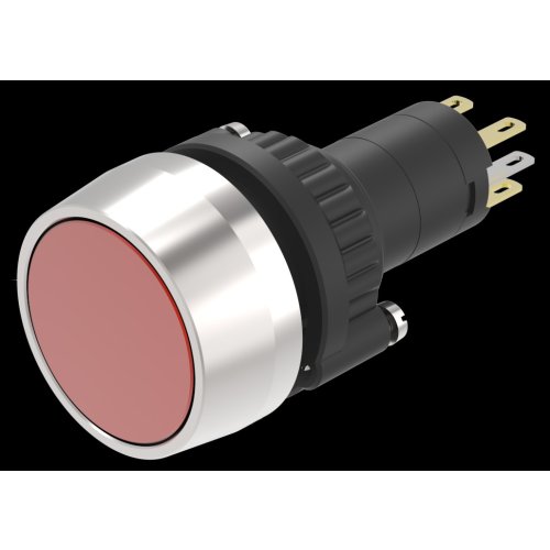 EAO Pushbutton-Set raised lens alu red flat mom ST/PT 1NC+1NO - 20230221123803389 2111683768 - 20045859
