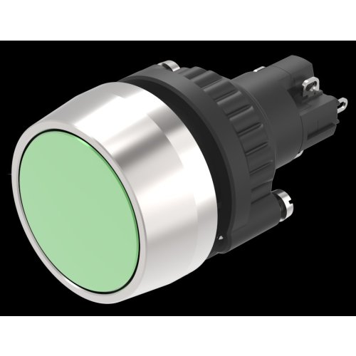 EAO Pushbutton-Set raised lens alu green flat main ST 1NC+1NO - 20230221123811452 537227323 - 20045944