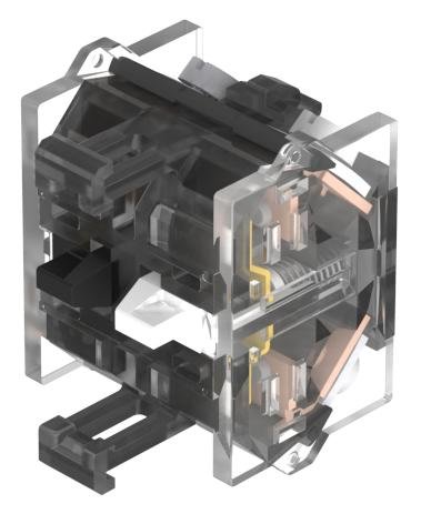 EAO Switching element slow-make T 2NO screw silver / Ring shoe - 20230221123834358 1050186319 - 20044374
