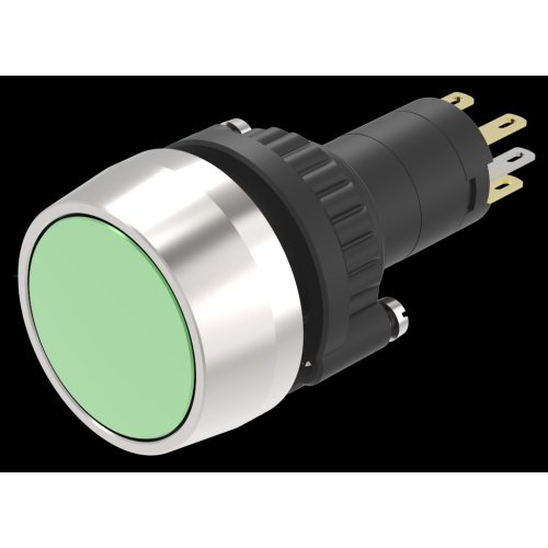 EAO Pushbutton-Set raised lens alu green flat mom ST/PT 1NC+1NO - 20230221123836124 1449548709 - 20045862