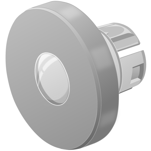 EAO Lens met puntuitlichting rood D19,7 aluminium - 20230221123943952 690262644 - 20043470