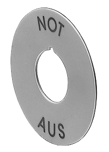 EAO Tekstplaat 60mm ARRET DURGENCE - 20230221124119109 72736003 - 20044539