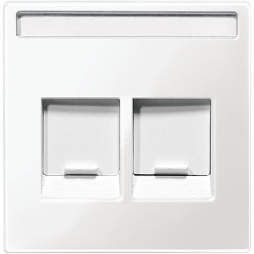 MERTEN inzetplaat 2x mod jack polar wit MTN4564-0319 - 20230227093444555 271081155 - 11007172