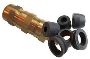 wartel eex-d messing m20 dubbelklemmend - 2026143 - 2026143