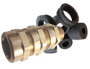 wartel eex-d messing m25 dubbelklemmend - 2026144 - 2026144
