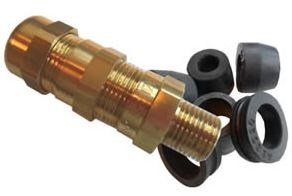wartel eex-d messing m16 dubbelklemmend - 2026145 - 2026145