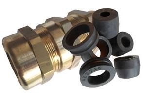 wartel eex-d messing m40 dubbelklemmend - 2026147 - 2026147