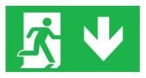 ECOLIGHT pictogram nooduit onder PSN/EURO/UE - 2100194 - 2100194