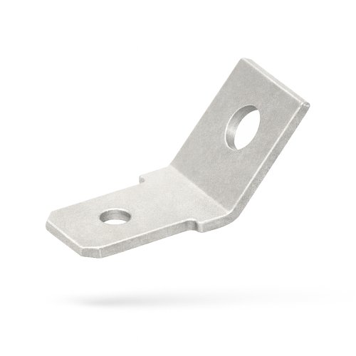 KLEMKO vlakstekerhuls 6,3x0,8 m5 45&deg; a100st B63045581-HM - 215352 - 11010482