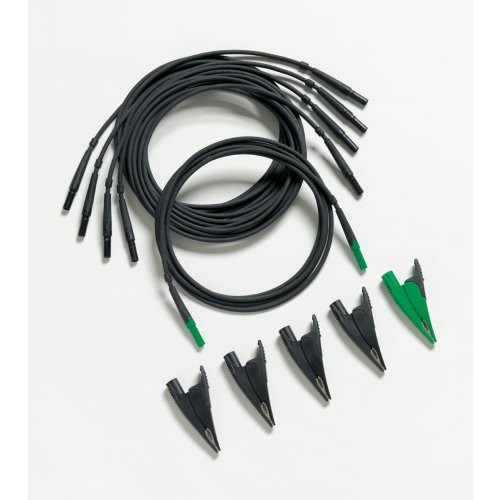 Fluke Meetsnoeren en krokodillenklemmen (4 zwarte, 1 groene) - 2157713 - 20011467