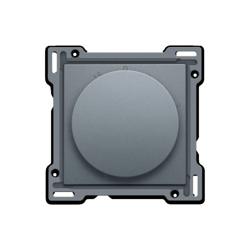 Niko Afwerkingsset voor timer regelbaar tot 15 min., blue grey coated - 220 64806 foto - 20055577
