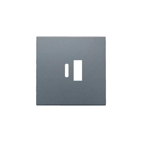 Niko Afwerkingsset voor dubbele smart USB-A- en USB-C-lader, blue grey coat - 220 68002 foto - 20055596