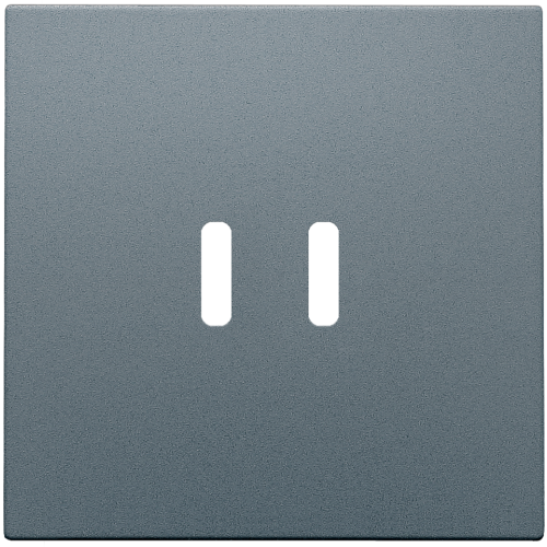 Niko Afwerkingsset voor dubbele smart USB-C-lader, blue grey coated - 220 68003 image - 20196652