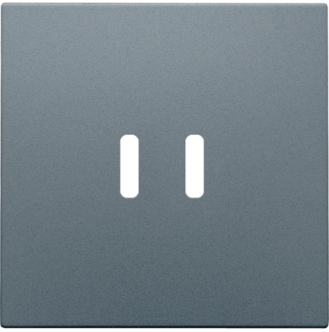 Niko Afwerkingsset voor dubbele smart USB-C-lader, blue grey coated - 220 68003 - 20196652