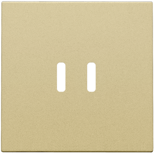 Niko Afwerkingsset voor dubbele smart USB-C-lader, gold coated - 221 68003 image - 20196653