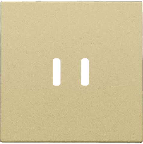 Niko Afwerkingsset voor dubbele smart USB-C-lader, gold coated - 221 68003 - 20196653