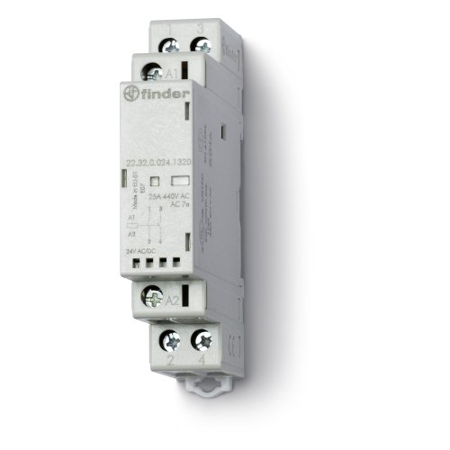 FINDER magneetschak. 2v 25a 24vuc 22.32.0.024.1420 - 223200241320 - 4375217