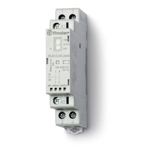 Finder FIN MAGNEETSCHAK 1M 1V 25A 12VUC - 223202304340 - 20006172