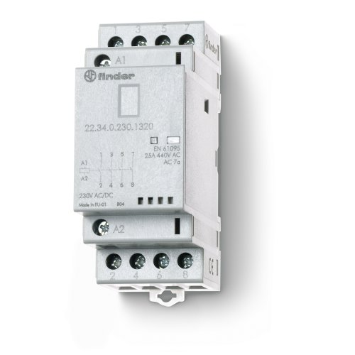 FINDER magneetschak. 2m 2v 25a 120vuc 22.34.0.120.1620 - 2234 1320 - 4375468