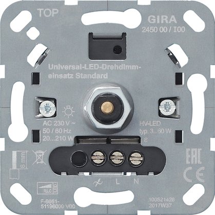 GIRA led dimmer universeel s3000 245000 - 245000 - 3300405