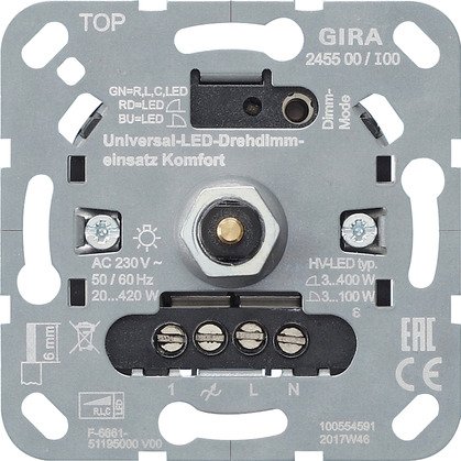GIRA dimmer universeel led 245500 - 245500 - 11007710