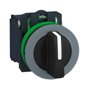Schneider Electric flush mounted selector switch 3 pos stay put 2NO screw clamp cp grey - 27a2dc09a95de772e0a4e1de2789fc8a - 20084115