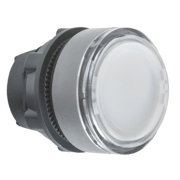 Schneider Electric white flush illum pushbutton head for integral LED cp grey - 27b0a5da071a0676cb94d3bfad109ff6 - 20085866
