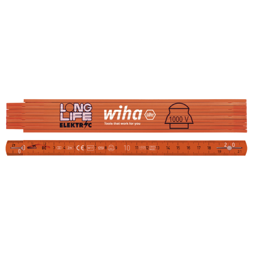 WIHA Longlife Elektriciensduimstok 410 2008 metrisch 10 delen 15mm (or - 286036f4 901f 48b8 b510 c3751d7eacc0 - 20014082