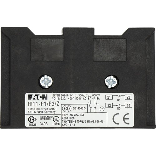 EATON hulpcontactblok hi11-p1/p3z - 2a4d79eb3d625e7b7baf251a0c023c81 - 62031