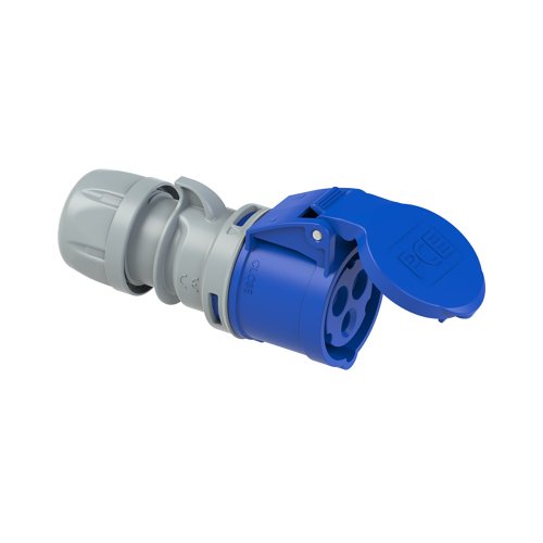 PCE CEE contrastekker 16A 3p 230V 6h blauw IP44 Shark TT schroefloos - 2bba7a14022f7515309b0a0406fa235d - 20158161