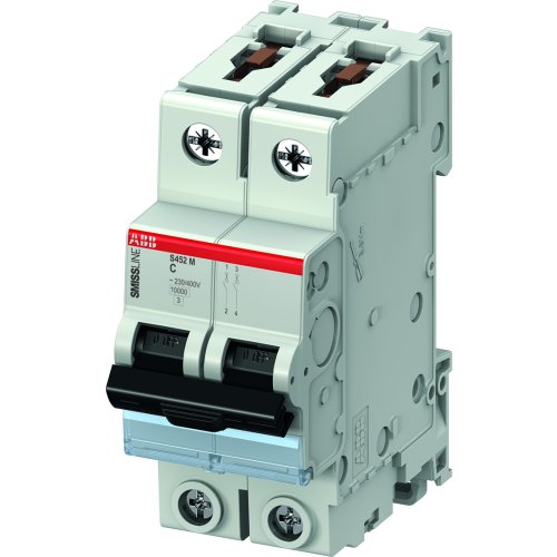 ABB Componenten Installatieautomaat 2 polig, 10A, C kar. Classic line - 2ccc404012f0010 - 20113009