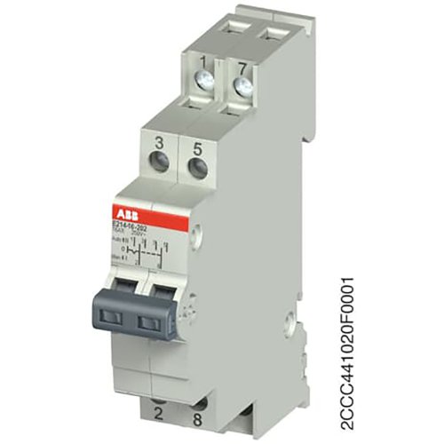 ABB groepenschakelaar 16a 2w E 214-16-202 - 2ccc441020f0001 - 11003560