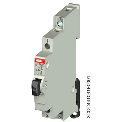 ABB Componenten Drukknop kleur Zwart, 16A, 1M+1V - 2ccc441031f0001 - 20112082