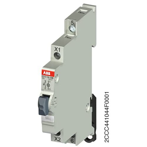 ABB Componenten Drukknop LED kleur Wit, 16A, 1M, 115-250VAC - 2ccc441044f0001 - 20112084