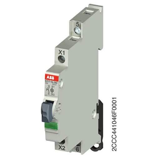ABB Componenten Drukknop LED kleur Groen, 16A, 1V, 110-220VDC - 2ccc441046f0001 - 20112106
