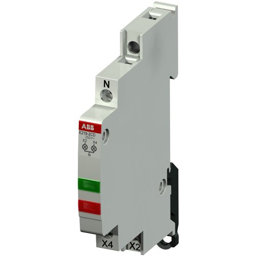 ABB Componenten Indicatielamp met 2 LED Groen-Rood, 115-250VAC - 2ccc441165f0001 - 20112135