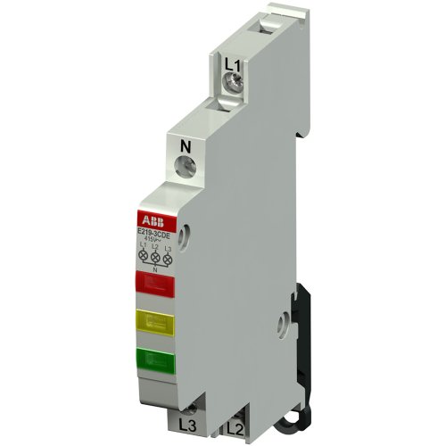 ABB Componenten Indicatielamp met 3 LED Rood-Geel-Groen, 415-230VAC - 2ccc441167f0001 - 20112134