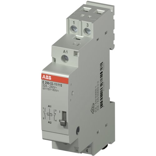 ABB Componenten Impulsrelais E290 1m+1v, 32A, 115vac/ 60dc - 2ccc441241f0001 - 20125461