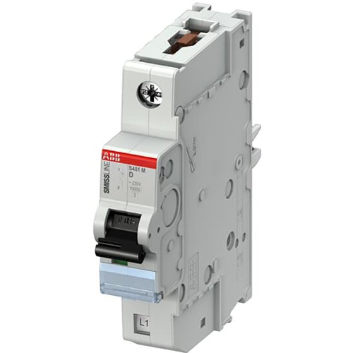 ABB Componenten Installatieautomaat 1 polig, D kar.,50A, 10kA - 2ccc451003f0010 - 20113086