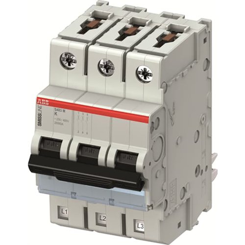 ABB Componenten Installatieautomaat 3 polig, K kar.,32A, 10kA - 2ccc451012f0010 - 20113307