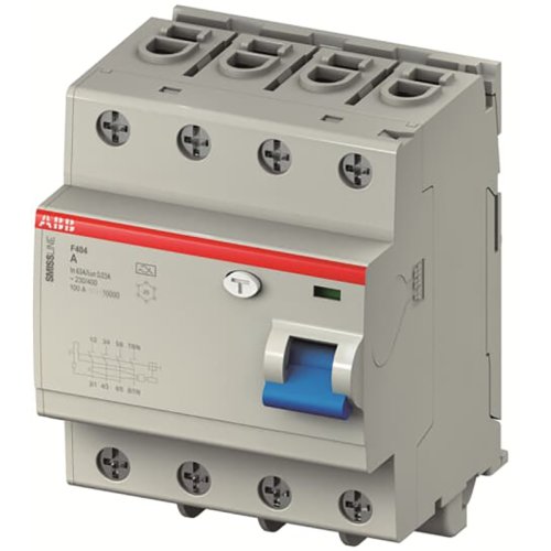 ABB Componenten Aardlekschakelaar 4P, 63A, 30mA - 2ccc451025f0002 - 20112401