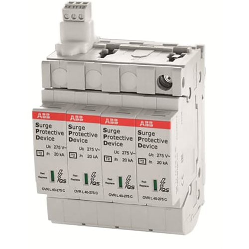 ABB Componenten Overspanningsbeveiliging 3N Isn( 8/20&micro;S ) 15kA,4P - 2ccc451245f0001 - 20112416